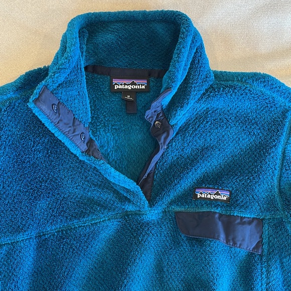 Patagonia Synchilla 1/4 Snap Button Fleece Pullover Jacket - Picture 2 of 4